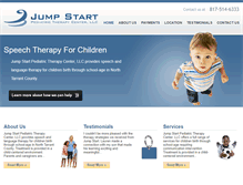 Tablet Screenshot of jumpstartcenter.com